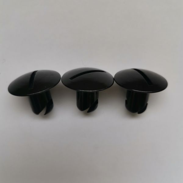 Coupe universelle de tête en aluminium boutons 7/16 x.500 avec 1 pouce tête quart tour Dzus Sprint voiture pièces de rechange faciles