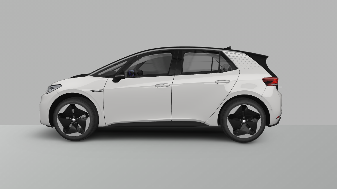 Compact Id3 Pro EV Cars 5 Door 5 Seater 170 Hp High Speed Vehicle