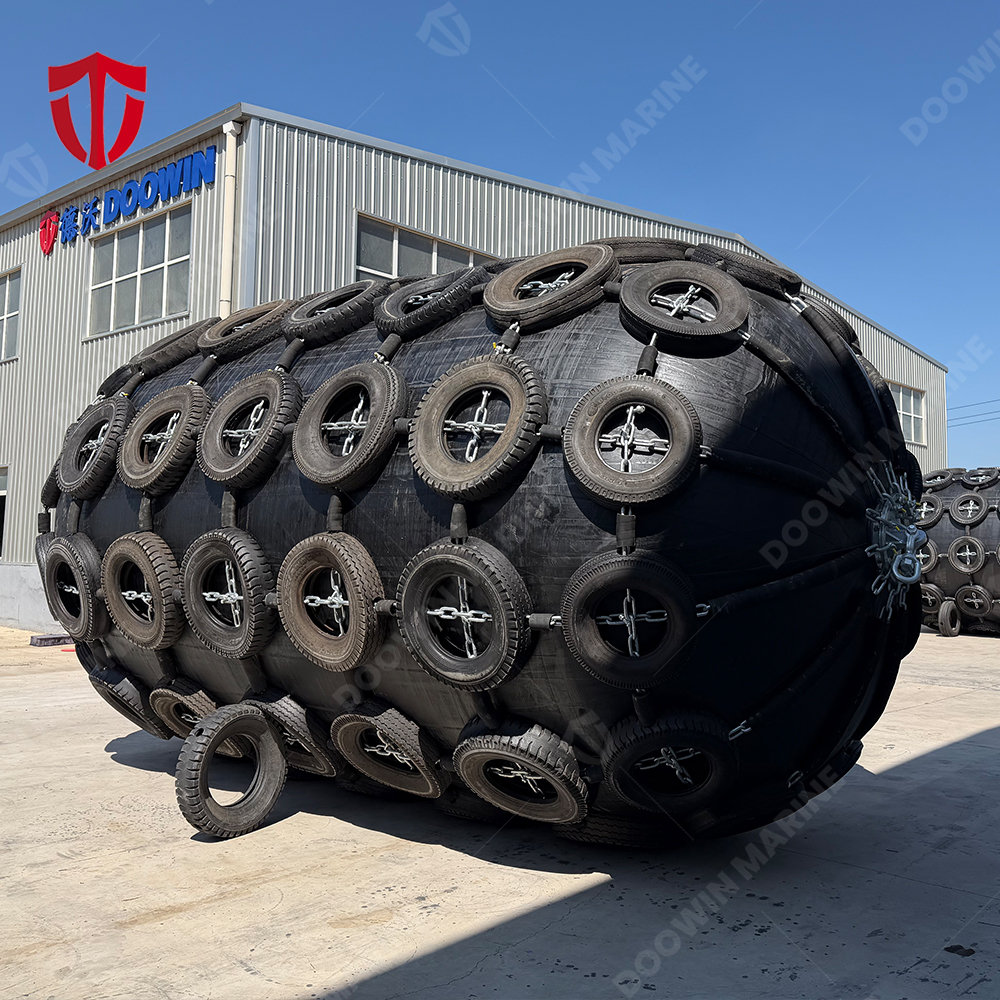 ISO17357 Yokohama Pneumatic Rubber Fender for Dock & Vessel Protection
