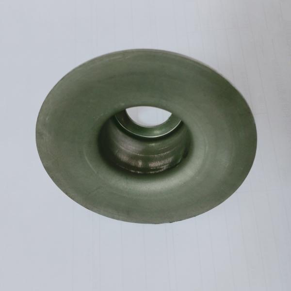 En acier 114 mm rouleau à rouleaux de roulement pour les bouchons d'extrémité de tuyau convoyeur
