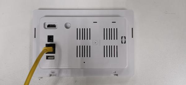 No Battery POE Power Kiosk Touch Panel 7 Inch Android OS Wall Mount Ethernet Tablet PC