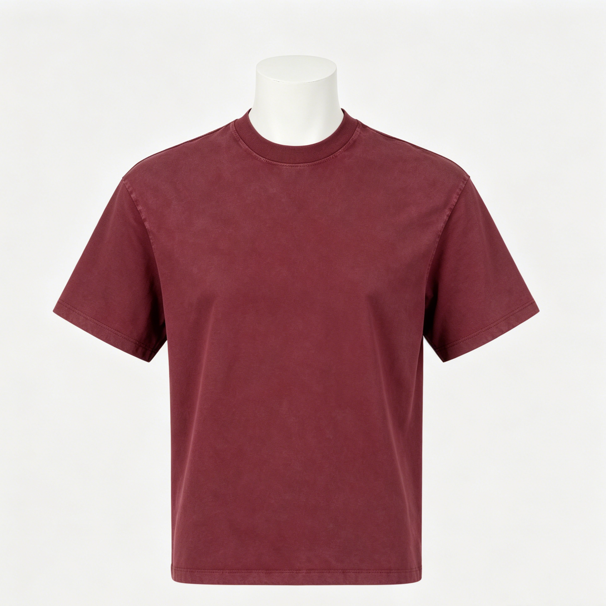 Oversized Custom Heavyweight T Shirt Crew Neck Vintage Wash Tee Blank For Teen Summer Custom Print