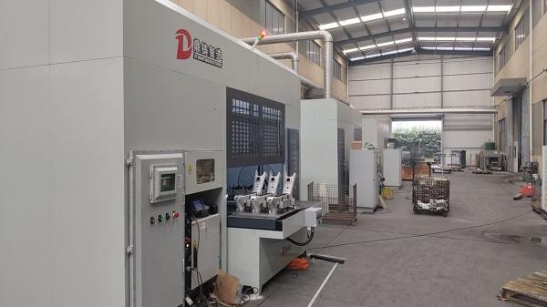 Aluminum Battery Housing Grinding Machine With FANUC Robotic Deburring And Finishing
