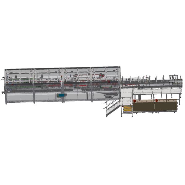 Single Bottle Plastic PET Bottle Shrink Wrapping Machine 80packs/Minute Custom