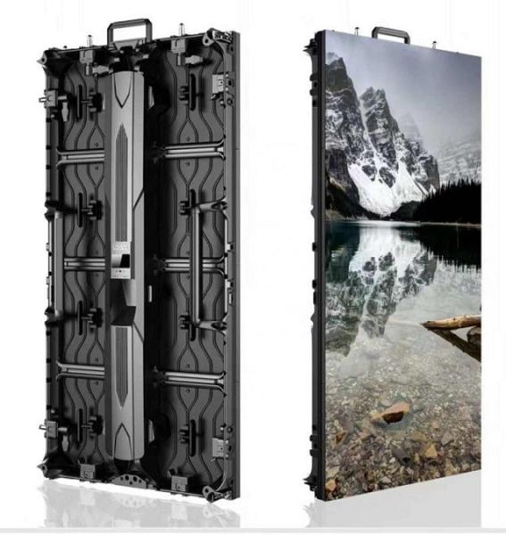 500x1000mm die casting aluminum Indoor P4.81 SMD rental led display screen video wall with magnetic module