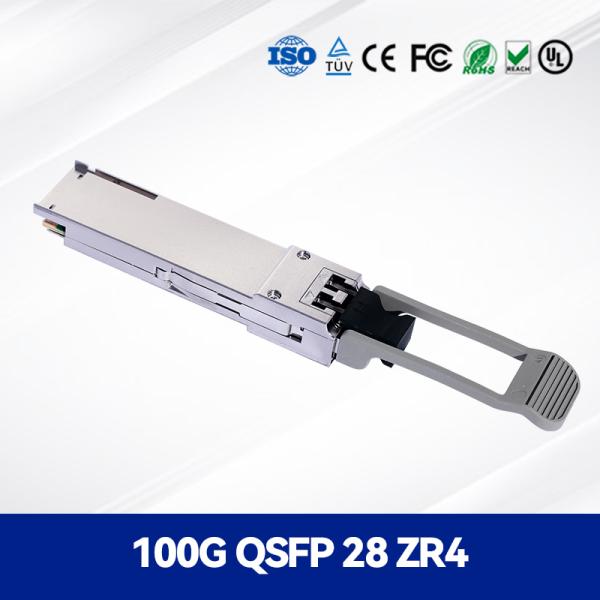 Premium 100G QSFP28 ZR4 80KM Fiber Optical Transceiver Module for Data Centers
