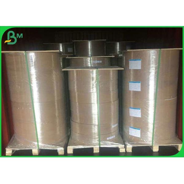 бумага с покрытием pe Девственница пульпирует 40gsm+10gsm бумагу с покрытием PE качества еды одно бортовую для сумок сахара