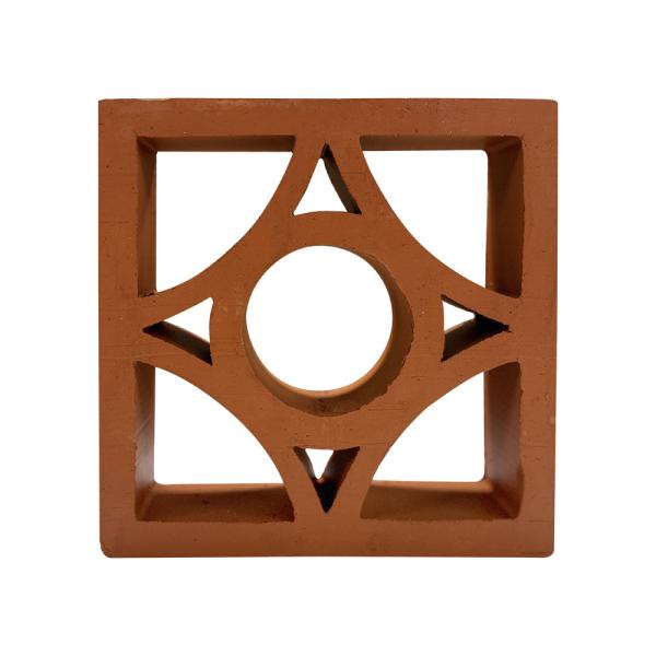 Construction Material Classical Pattern Design Facade Tiles Ceramic Hollow Bricks