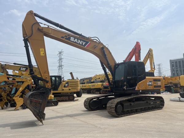 Medium Size Used Excavator Sany SY215C Hydraulic Crawler Excavator