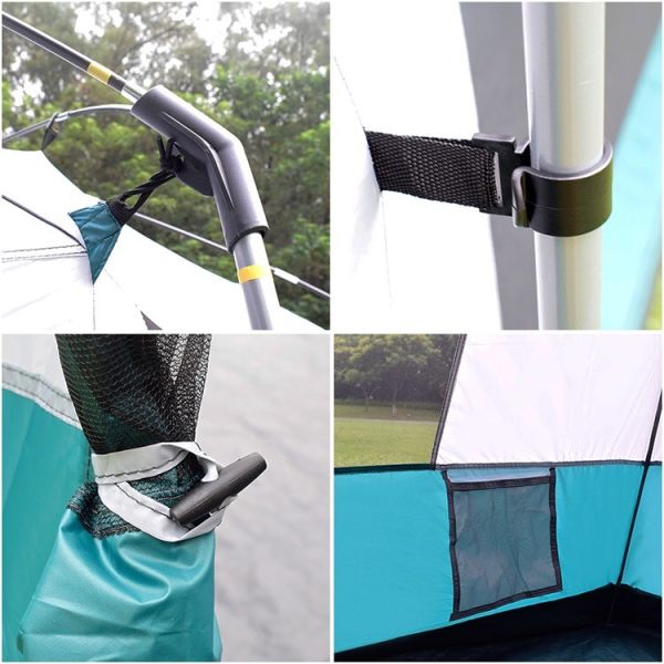 ISO9001 8 Persons 166*122in Winter Backpacking Tent