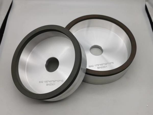 Roda de moedura da forma do copo para a resina de aço do Cbn do HSS 6A2 150mm
