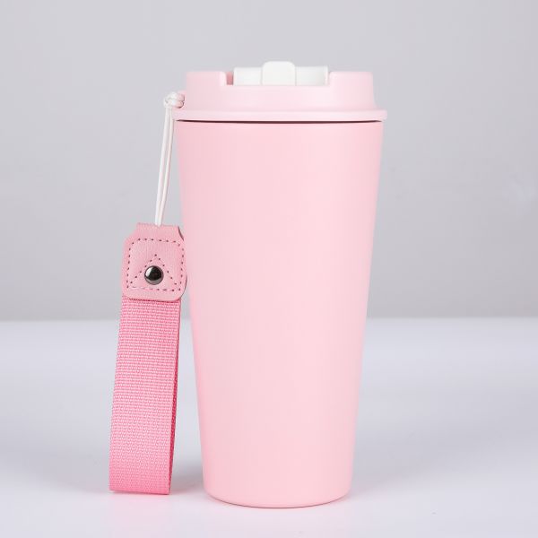 Modern Design 350ml/500ml Colorful Coffee Mug Portable Stainless Steel Water Bottle