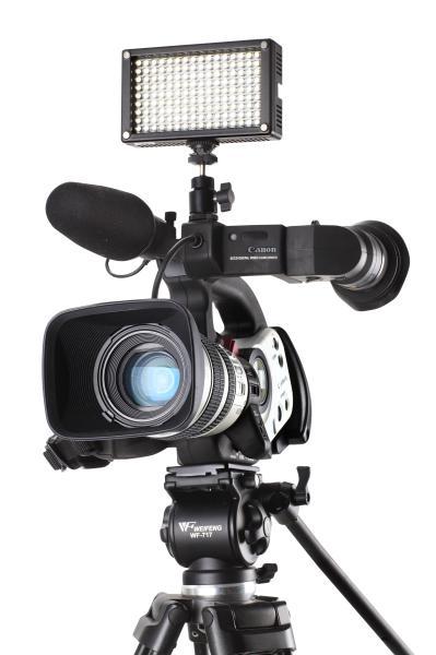Single Color Video Camera LED Light Led144A  For Video Recording