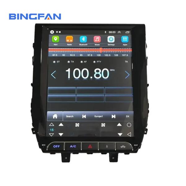 12.1 polegada touch screen Car Radio Auto Para Toyota Landcruiser 2016-2018