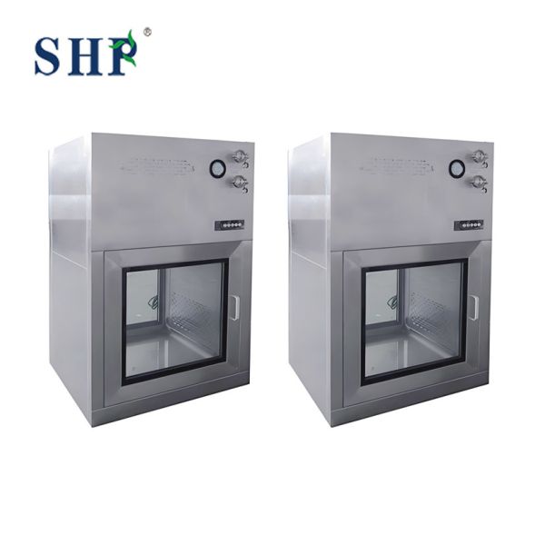Coated Steel Dynamic Pass Box SS316 Clean Pass Box With UV Lamp