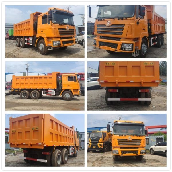 Shacman 6X4 10 Wheeler 371HP Mini Tipping Tipper Dumper Used Dump Truck with 10 1 Tyres