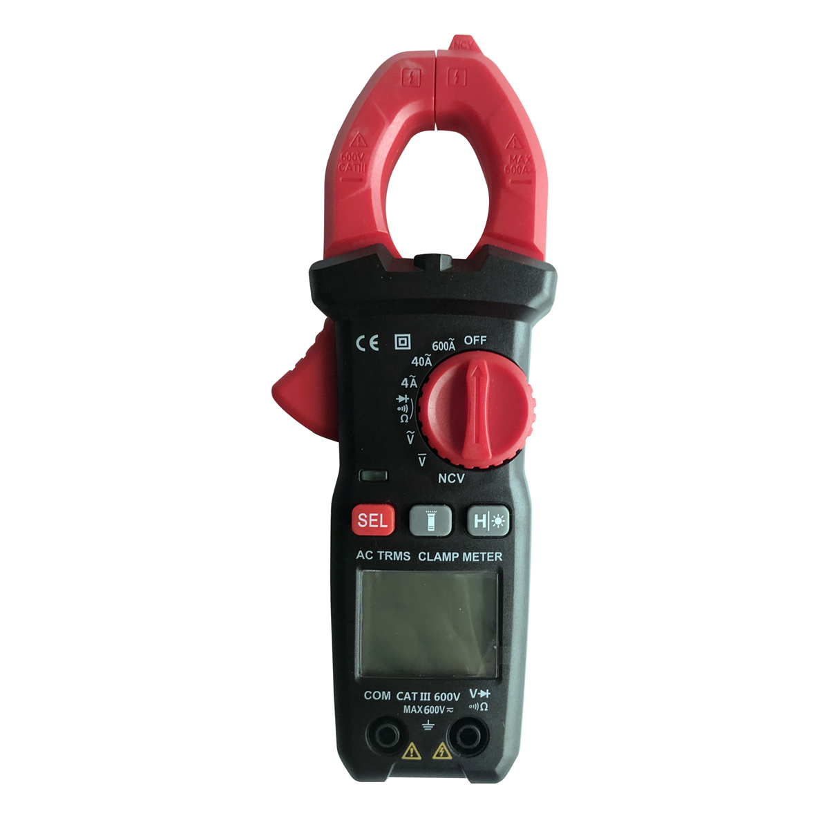 6000 Counts Digital Clamp Multimeter Auto Ranging Multimeter With AC DC Voltage