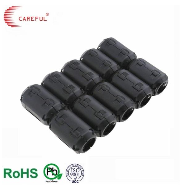 SCRC35B Flat Black RFI EMI Noise Suppressor Cable Clip 4mm