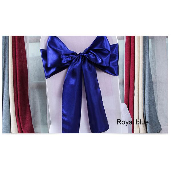Wedding Banquet Chair Bands With Buckle Sashes Bows