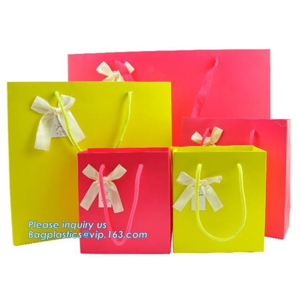 Customized Made Cheap Paper Twisted Handles White Kraft Paper Bags,Wine Paper Bag With Handle Wholesale Bagplastics Pack