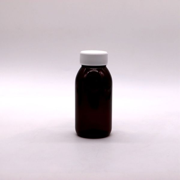 Стерильный сироп от кашля для полости рта 180 мл с пестрым крышкой