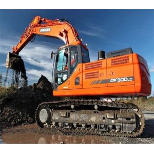 Подержанный высокопроизводительный гидравлический экскаватор Doosan DX300LC