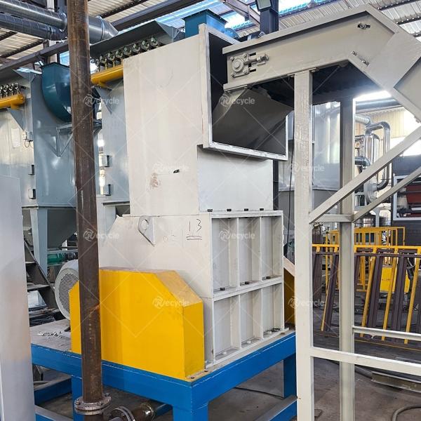Equipamento de reciclagem de painéis solares fotovoltaicos, Linha de produção de painéis solares de resíduos