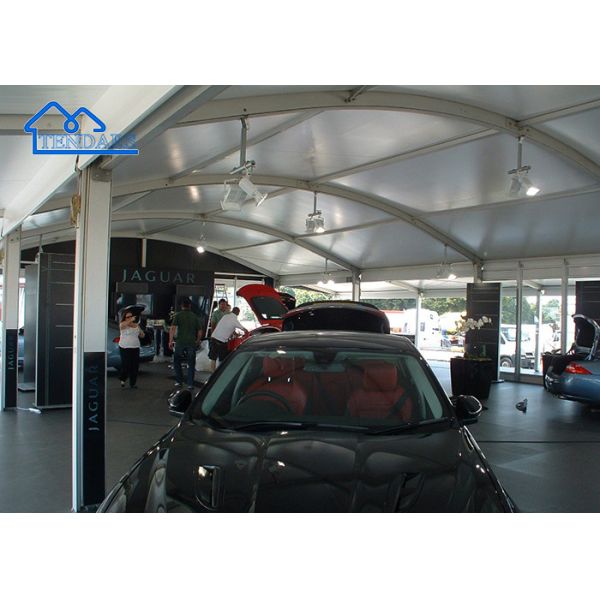 Customized Aluminum Alloy Heavy Duty Industrial Warehouse Tent Workshop Storage Arcum Curve Tent