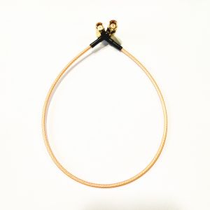 Low-Loss RF Cable Assembly with 50Ω Impedance and Weatherproof RG316 Coaxial Jumper Wire