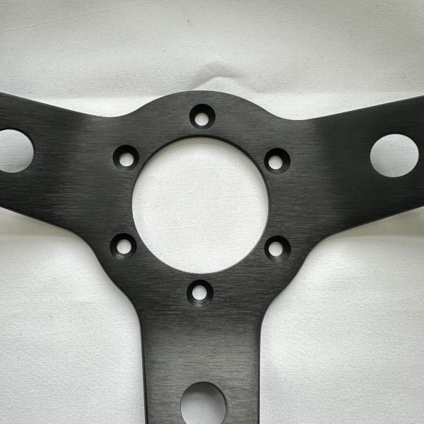 DELUXON 14Inch Racing Steering Wheel Suede 350mm Wheels Aluminum Frame PCD 6x70mm Deep 70mm Car/Game Universal