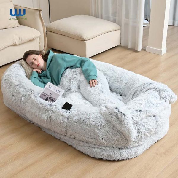 Customized 72x48x10inch Washable Dog Mat Orthopedic Bedding