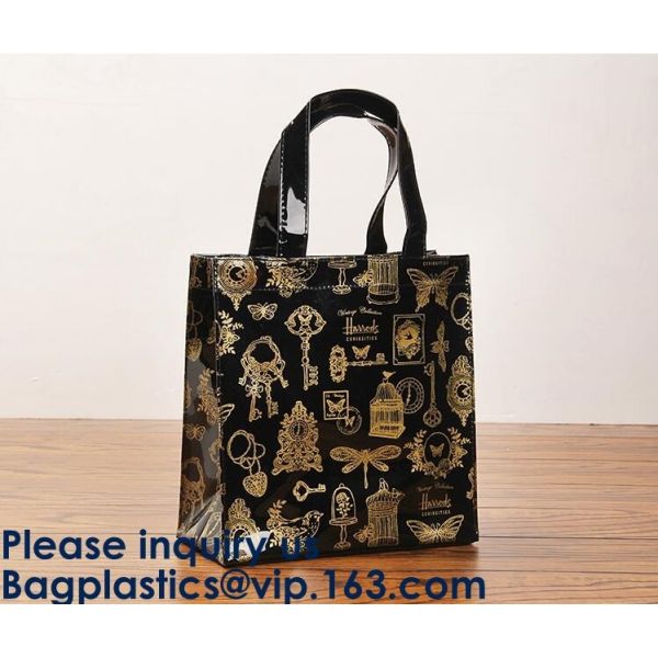 Pvc Clear Stadium Zippered Security Beach Tote Bag,Colorful Summer Hologram Pvc Laser Holographic Bag Women Tote Shoppin