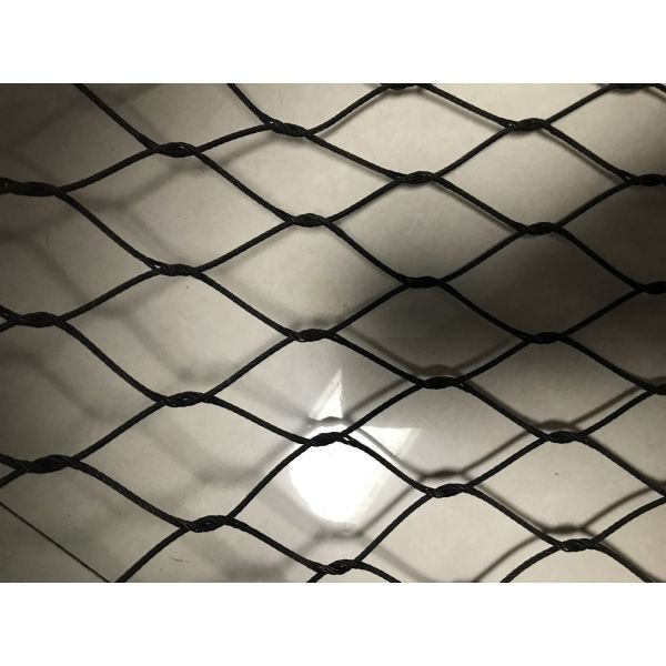 High Safety stainless steel 316 Woven Black wire Metal Mesh Screen