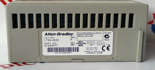 DC I/O гибкого трубопровода модуля входного сигнала PLC Ab 1794-Ib32 Rockwell Ален Брэдли дискретный 32 пункта 24VDC тонуть открытый стиль