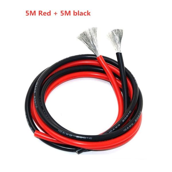 3mm OD 16 AWG Silicone Wire 0.08mm 252 Core Super Soft 5m Long