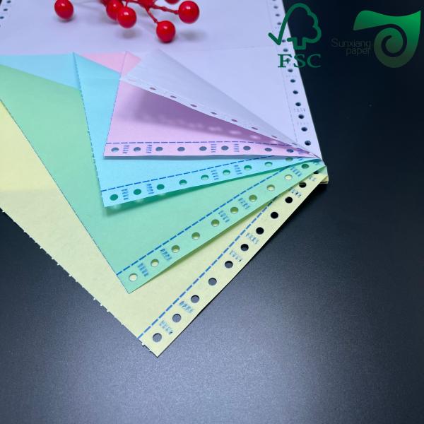 FSC A4 Size Carbonless Copy Paper  50g 55g  CB CFB CF For Invoices   Receipts
