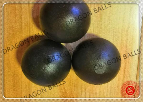 40mm 20mm Hot Rolling Steel Balls , Forged Steel Grinding Media Balls