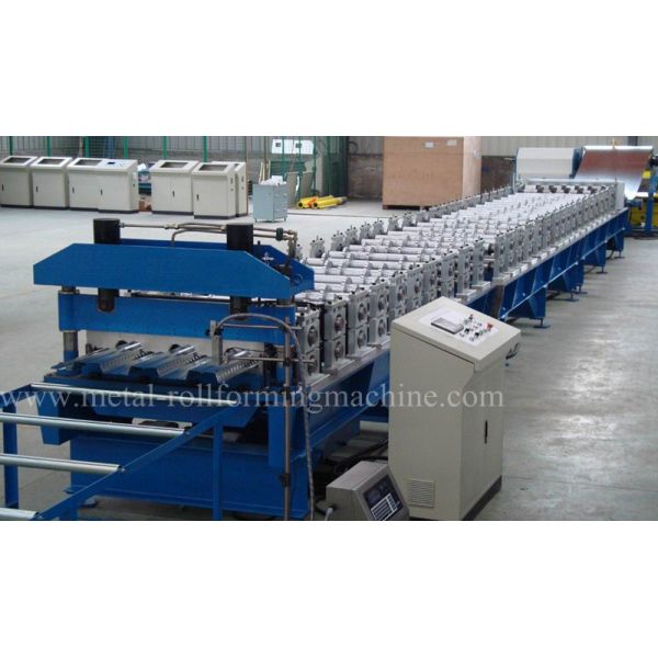 0.35- 0.8mm Thickness and 5.5KW Metal Trapezoid Wall Panel Roll Forming Machine