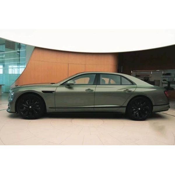 Flying Spur Bentley Body Kit W12 Style Carbon Fiber Lip Kit 2019 Diffuser Spoiler Side Skirt