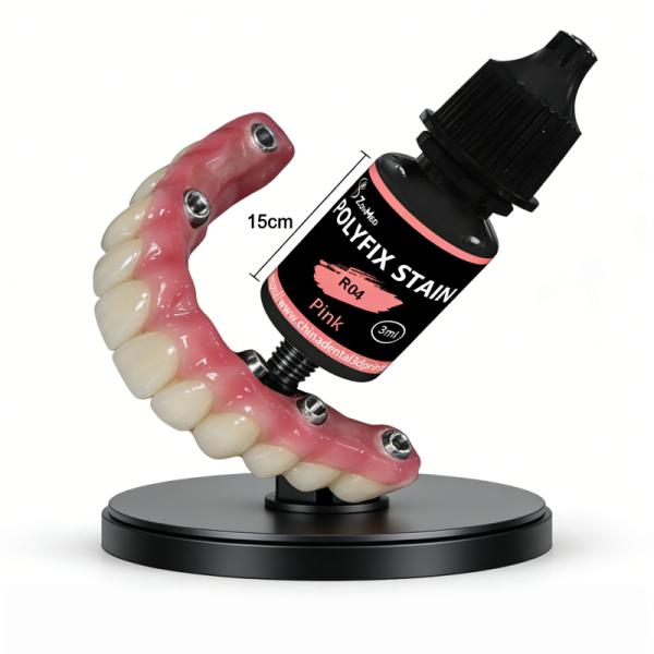 Curing time 30-60S Dental Lab Gum Shades Set Providing 20 Shades for Color Matching in Dental Prosthetic and Restoration Work
