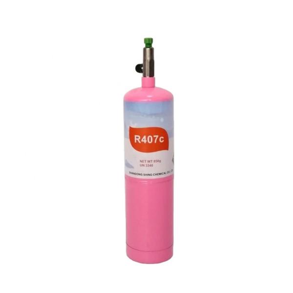 R407C Refrigerant Gas Cylinders Colorless 1700 GWP Non ODP