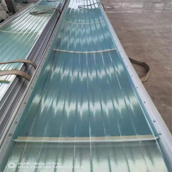 Panel de tragaluz FRP transparente y ligero con aislamiento térmico y alta transmitancia de luz