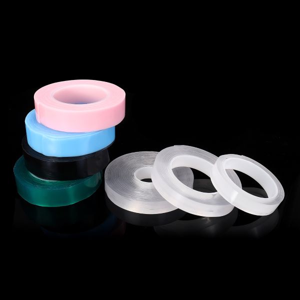 High Quality Clear Sticky Adhesive Nano Paper Mounting Tape Washable Gel Grip Die Cut for Packing Cheap Price Bubble Kit