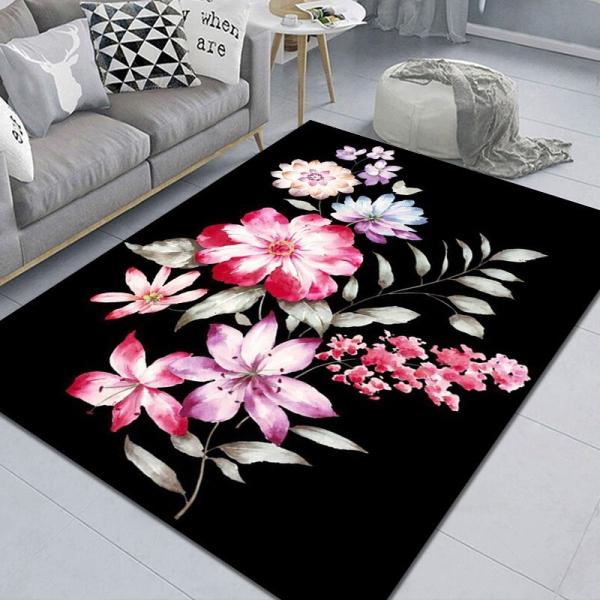 Crystal Velvet Area Rugs For Living Room 40*60cm Dining Room Rugs