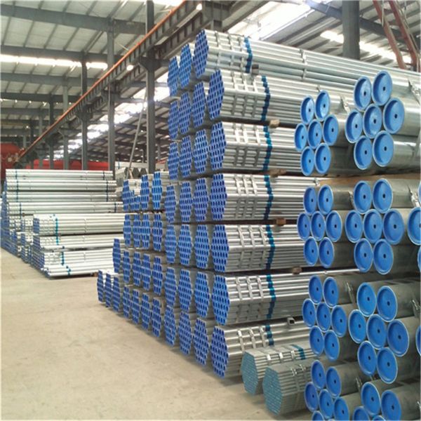 0.5MM-5MM ASTM A53 Galvanized Round Steel Pipe Q235 Q345 Q195