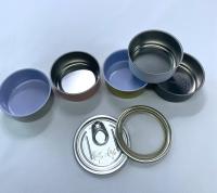 Embalagem de lata vazia para maconha D65x30mm 80g Volume Impressão OEM