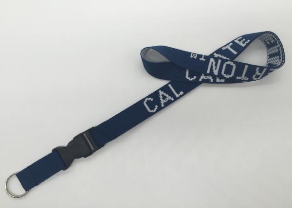 Customized Logo Decorative Badge Holder Lanyard With Polyester Material
