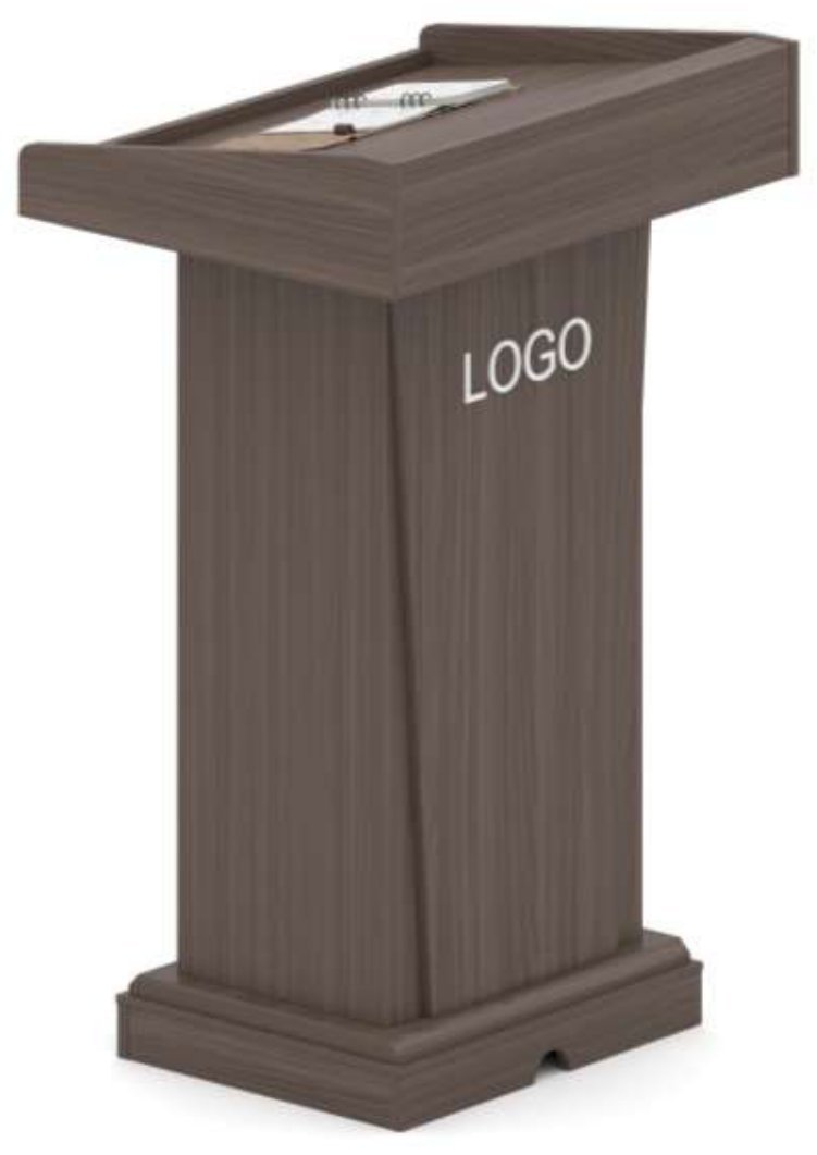 Lecture Podium with Closed Column Base-Podiums