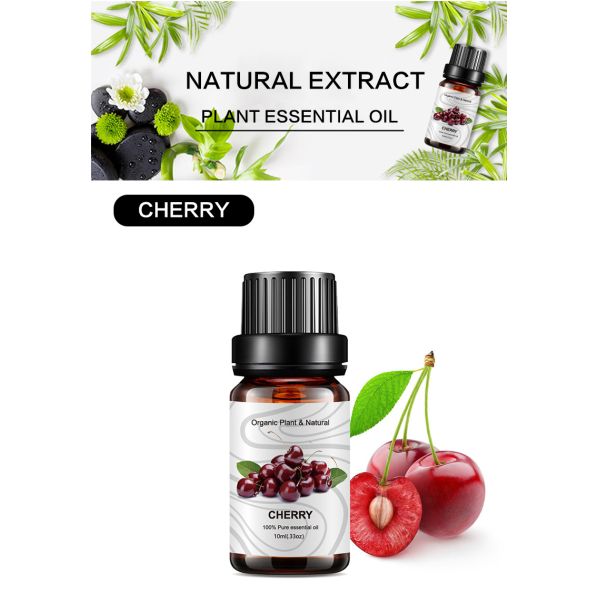 10ml 100% Pure Essence Essential Oils COA Cherry Essence Oil ODM