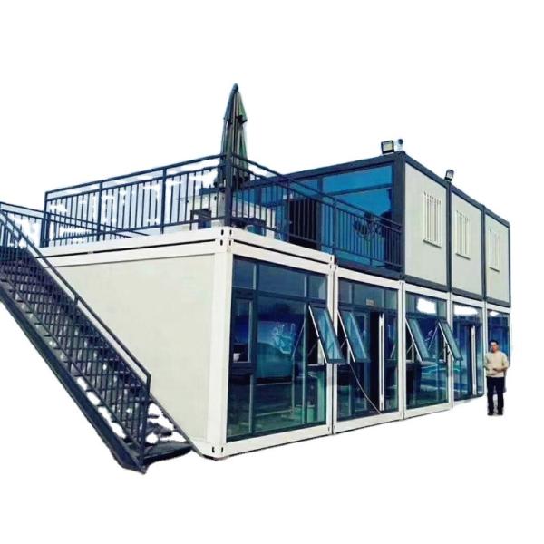 Zontop Modern Flat Pack Portable Living 40 Ft Container Office  Container House   Villa Prefabricated Houses